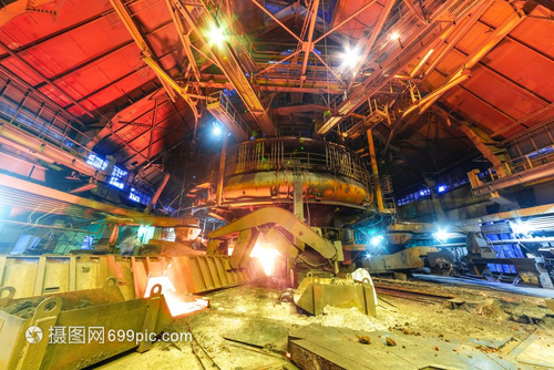 冶金工厂车间全景